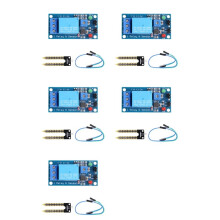 5X  12V Bodemvochtsensor Relaisbesturingsmodule Automatische Bewatering van de Vochtigheidsstartschakelaar