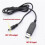 Conversor Boost USB de 5V para 12V com 8 adaptadores USB A5 6