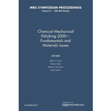 ChemicalMechanical Polishing 2000 Fundamentals and Materials Issues Vo