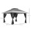 Outsunny Carpa Plegable Gris 356 x 356 x 280 cm 3