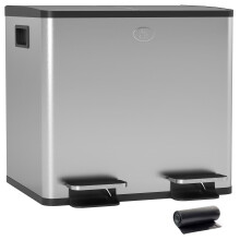 Cubo de Basura Gris 41.7 x 36.6 x 43.2 cm