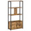 Homcom Estantería Marrón 58 x 24 x 122 cm 1