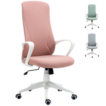 Silla de Oficina Rosa 62 x 56 x 119.5 cm