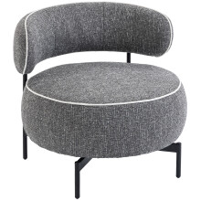 Butaca de Salón Gris 81 x 82 x 73 cm