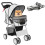 PawHut Carrito para Perro Gris 77 x 44 x 102 cm 1