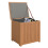 Outsunny Baúl de Exterior Marrón 63 x 51 x 58.5 cm 1