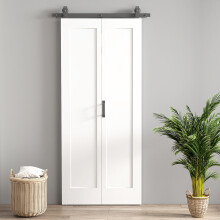 Puerta Plegable Corredera Blanco 90 x 3.5 x 210 cm