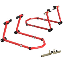 Soporte Rueda Motocicleta Rojo 53.5 x 36 x 63.5 cm