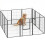 PawHut Parque para Perro Negro 204 x 204 x 100 cm 1