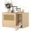 PawHut Mueble Arenero Marrón 80 x 50 x 50 cm 1