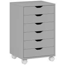 Cajonera de Escritorio Gris 40 x 35 x 63 cm