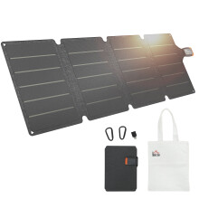 Cargador Solar Gris 89.8 x 27.9 x 1 cm