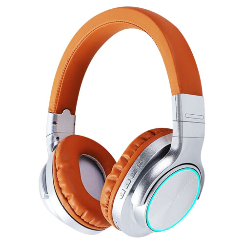 Ασύρματα ακουστικά Bluetooth5.0 με δροσερό φωτισμό, μεγάλη διάρκεια μπαταρίας, άνετη
