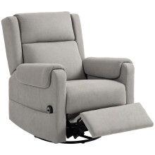 Sillón Reclinable Eléctrico Gris 86 x 89 x 99 cm