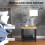 Homcom Mesa Lateral Bicolor 40 x 40 x 40 cm 5