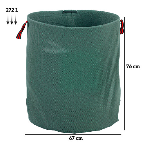 Outsunny Bolsas de Residuo Verde 67 x 67 x 76 cm 2