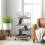 PawHut Jaula para Animale Blanco 52 x 52 x 113.5 cm 2