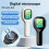 Microscópio Digital Portátil com Lupa e Luzes LED, Tela USB de 2,0 Polegadas, Inspeção Têxtil com Impressão de Chip, Branco 8