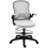 Vinsetto Silla de Escritorio Gris 59 x 65 x 122 cm 1