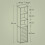 Tall Bathroom Storage Cabinet - Engineered Wood - Rustic Brown - 3 Open Compartments, 2 Adjustable Shelves 5