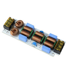 10A AC 110V 220V EMI Filter 4 Stage Electromagnetic Interference Suppressor Power EMC Audio Amplifier Power A Module