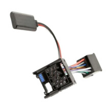 Kompatibel Bluetooth-musikkadapter for BMW E46E39E38Business Edition Bm24 Rund pin (1 stk) (svart)
