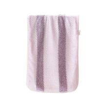 Serviettes à mains rayées Djunllk en microfibre ultra douce, gants de toilette très absorbants pour salle de bain, hôtel, salle de sport - 75 cm