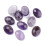 Cabochons ovales à facettes d'améthyste naturelle 1