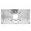 Aluminum Router Table Insert Plate for Woodworking - Milling & Trimming Black 2