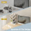 5-Tier Bookshelf - Wood - Cloud White - Space-Saving Corner Design 3