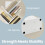 5-Tier Bookshelf - Wood - Cloud White - Space-Saving Corner Design 4