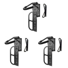 3 PACK Swivel Bike Rack Garage Wall Mount Bike Hangers for Garage Bike Rack Bicycle Storage Vertical Bike Rack