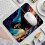 Πολύχρωμο Mouse Pad Cloud Eagle 8,3'' x 9,8'', Αντιολισθητική Βάση από Λαστιχένιο, Τετράγωνο 2