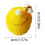 Uclet Μειωμένο διακοσμητικό γραφείου gadget decorations3d Αρωματικό κερί κίτρινο κερί 3