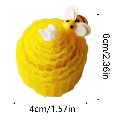Uclet Μειωμένο διακοσμητικό γραφείου gadget decorations3d Αρωματικό κερί κίτρινο κερί 2