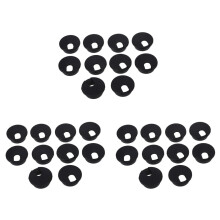 30 ks 35mm černé kabelové průchodky, kabelová zásuvka, stolní drát