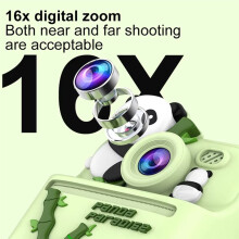 Thermische Printer, Digitale Camera voor Kinderen, Direct Printen voor Kinderen, Foto'S Afdrukken, Camera, Video Pandajaweisen2024