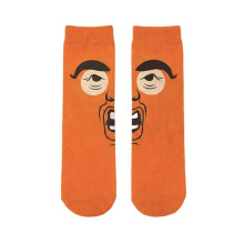 1 Paire de Chaussettes à Expressions Amusantes, Chaussettes de Skate Tendance avec Yeux Abstraits et Rigolos pour les Jours B