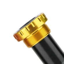 Bicycle Bottom Bracket BB68-73 Central Movement Axis Bearings for Mountain Bike Crankset Shaft Gold