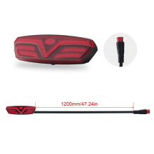 2X LED Mountainbike Bagagerek Licht Waterdichte Fiets Achterbank Reflecterend Achterlicht Nachtrijden Veiligheidswaarschuwing