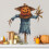 Αυτοκόλλητα Halloween για Παράθυρο, Αυτοκόλλητα Τοίχου, Διακόσμηση με Γυαλί Σκιάχτρο 4