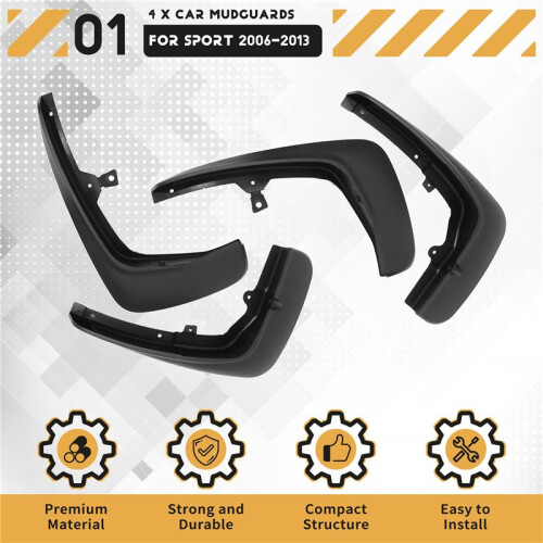 Mud guard Mud Flaps  Flap  Accessories For   sport 2006 - 2013 1