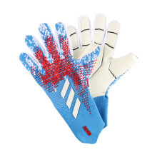 (Sky Blue,9)Professional Silicone Rubber Waterproof Non Slip Gloves Latex Adult Children