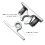 2 Stuks Veerbelaste Deur Easy Lock Stop Catch Release Klem Dubbele Roller Catch (Mp-3) 6