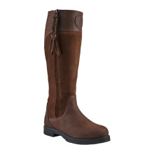 (2 UK, Brown) Moretta Childrens/Kids Moretta Varallo Suede Country Boots