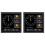2X Tuya T3E Panel  Touch Screen Panel EU  Control Panel  Zigbee  Home Wall Push Light ,Black 1