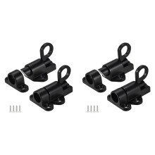 4-Pack FjäDerbelastad SpäRrskjutlåS, AnväNds för Automatisk DöRrstäNgning PistollåSspäRr Automatiskt SkjutdöRrslåS