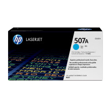 Cartucho de toner ciano HP 507A (CE401A) para impressoras HP LaserJet 500 - capacidade para 6.000 páginas