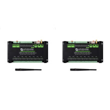 2X Waveshare Relais Réseau Wi-Fi Industriel ESP32-S3 8 Canaux ETH-8DI-8RO-C Compatible RS485, ou Télécommande Wi-Fi.
