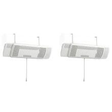 2X Wall-Mounted Air Conditioning Wind Deflector Scalable Air Conditioner Windshield Household Air Conditioning Baffle